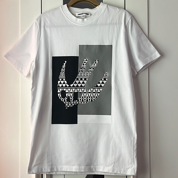 Alexander McQueen MCQ T-SHIRT WHITE SIZE XL IN EXCELLENT CONDITION - Picture 1 of 3